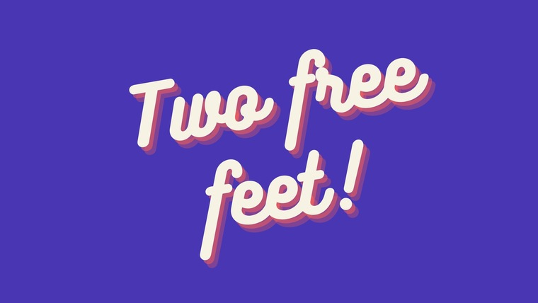 Two Free feet cover image