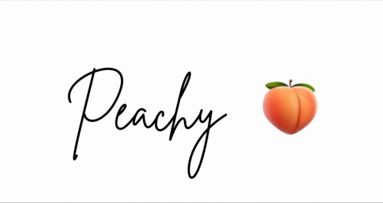 Peachy 🍑 cover image