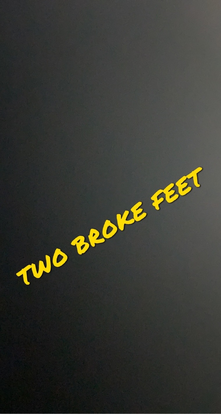 Two broke feet cover image