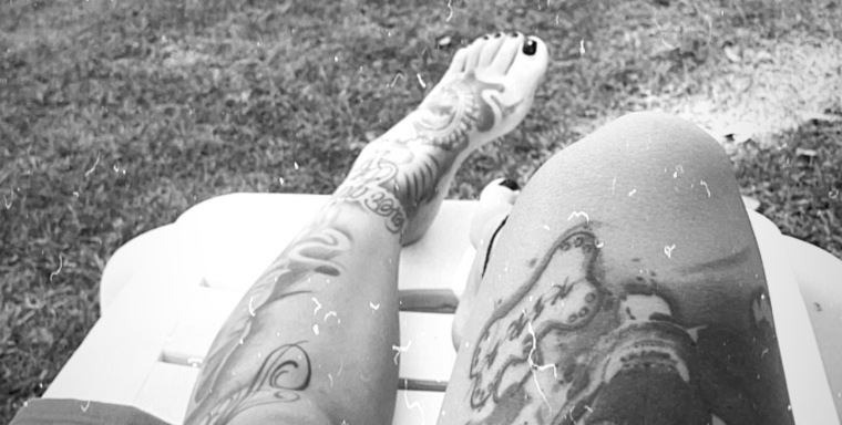 Tattooed feet cover image