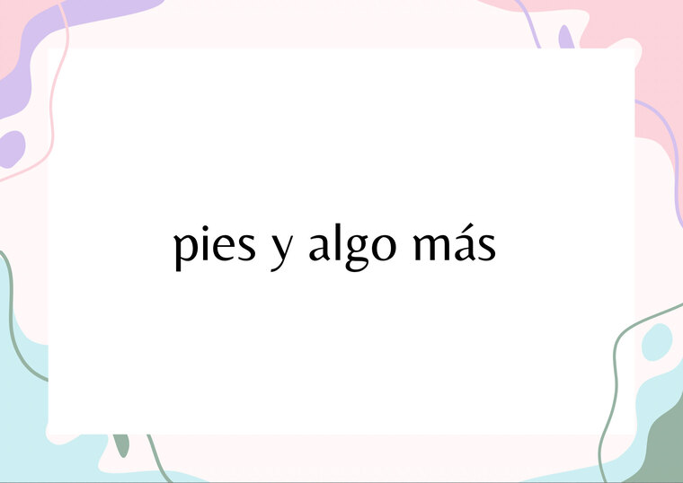 piesitos y algo mas cover image