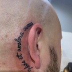 Tattooed and naked avatar