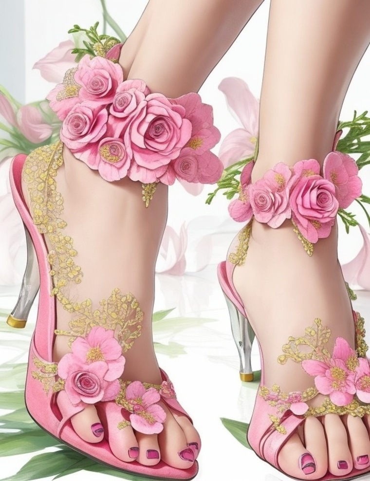 Lady feet cover image