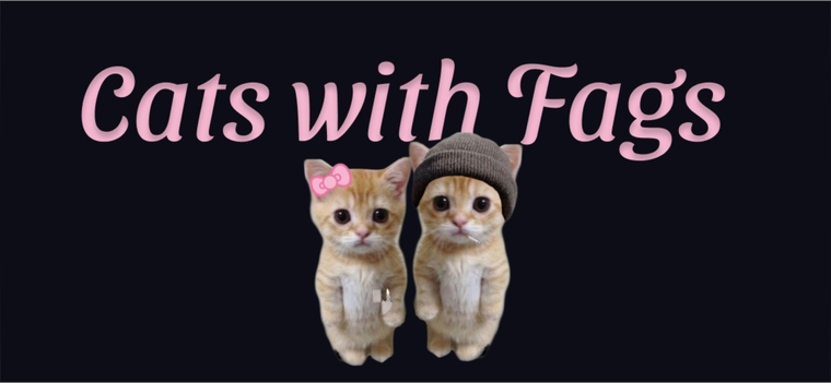 cats with fags cover image