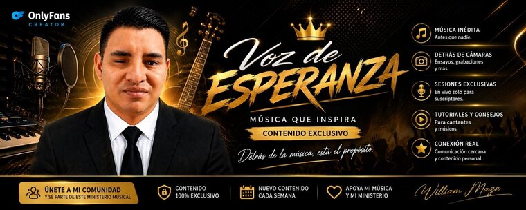 Voz de esperanza 🎵 cover image
