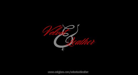Velvet and Leather cover image