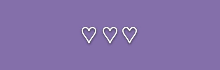 Violet banner image