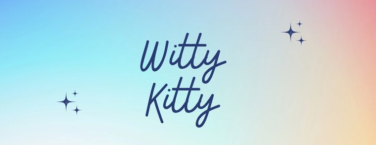 Witty Kitty banner image
