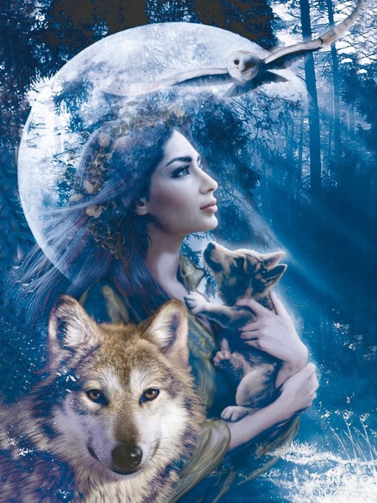 Wolf woman cover image