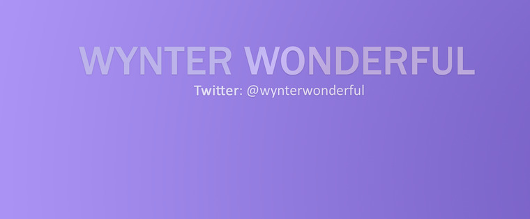 Wynter Wonderful banner image