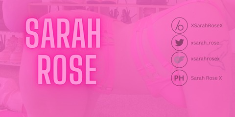 ๐น Sarah Rose ๐น cover image