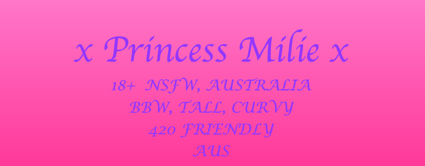 Princess Milie banner image