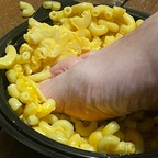 Feet in food avatar