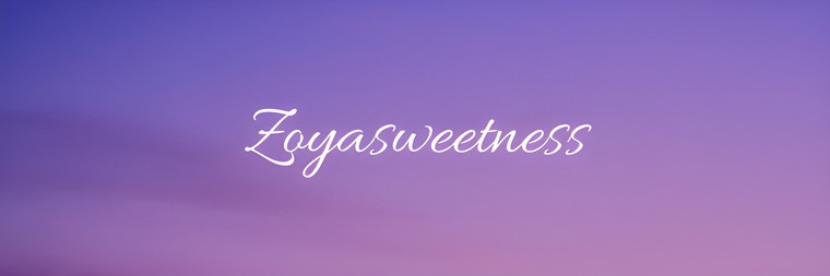 Zoyasweetness banner image